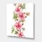 Designart - Bouquet of Pink and Purple Flowers II - Farmhouse Canvas Wall Art Print